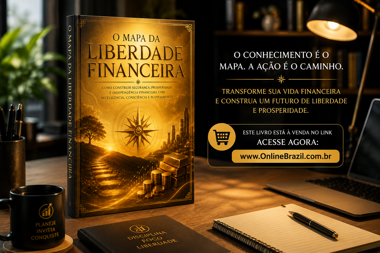 O Conhecimento que pode Transformar sua Vida Financeira está a um Clique de Distância