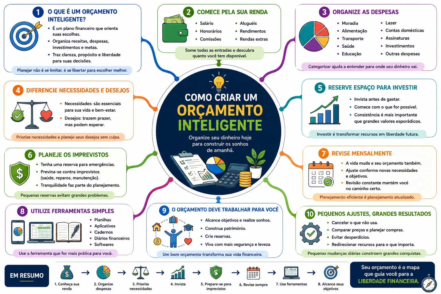Como criar um Orçamento Inteligente
