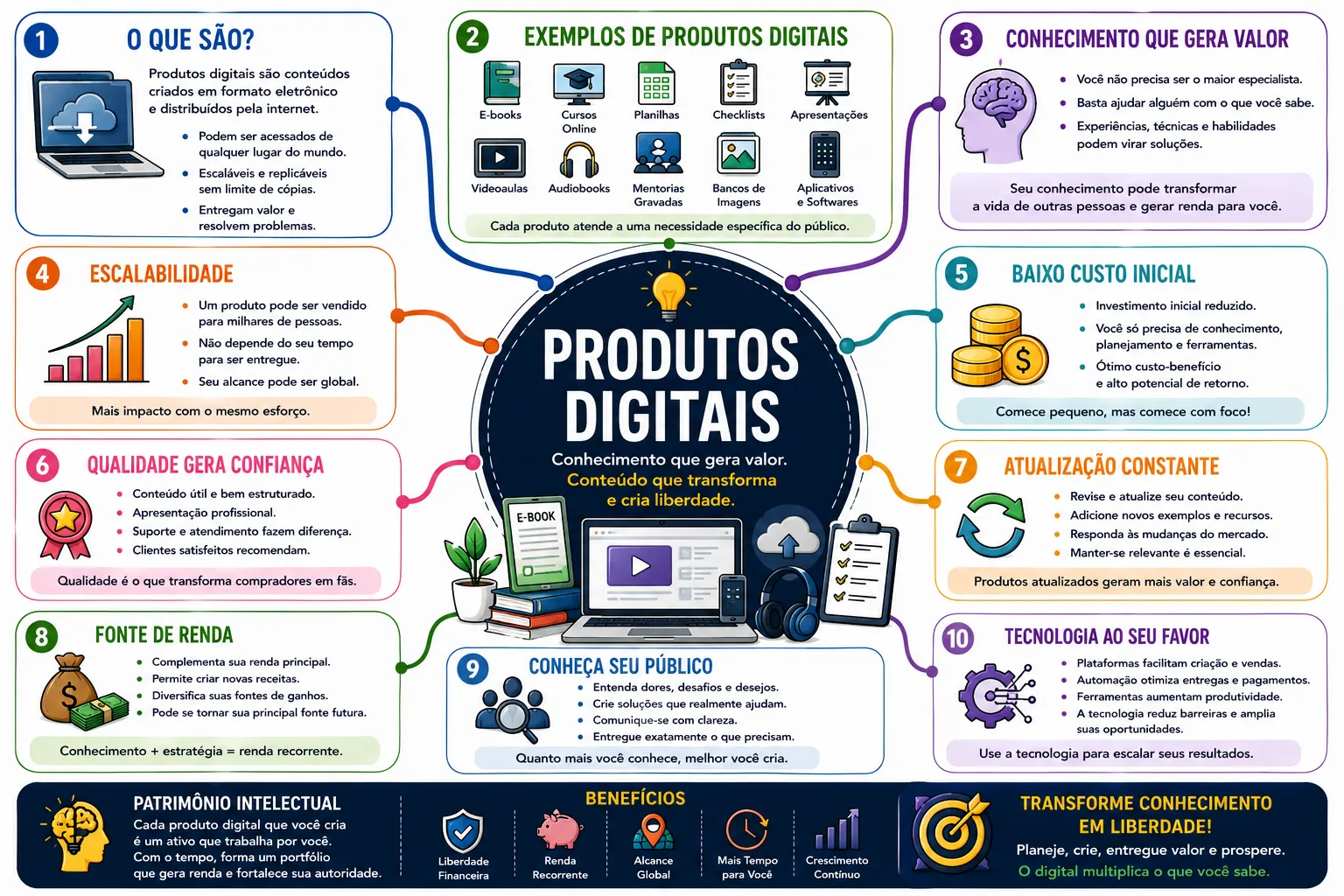 Produtos Digitais 7 Produtos Digitais